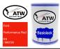 Preview: Ford, Performance Red, ES / M6729: 500ml Lackdose, von ATW Autoteile West.